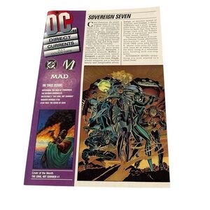 DC Direct Currents #88 July 1995 Sovereign Seven Chiaroscuro Very Good Condition